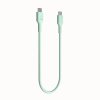 KABEL USB-C / USB-C Greencell PowerFlex 120cm PD 100W zielony silikonowy